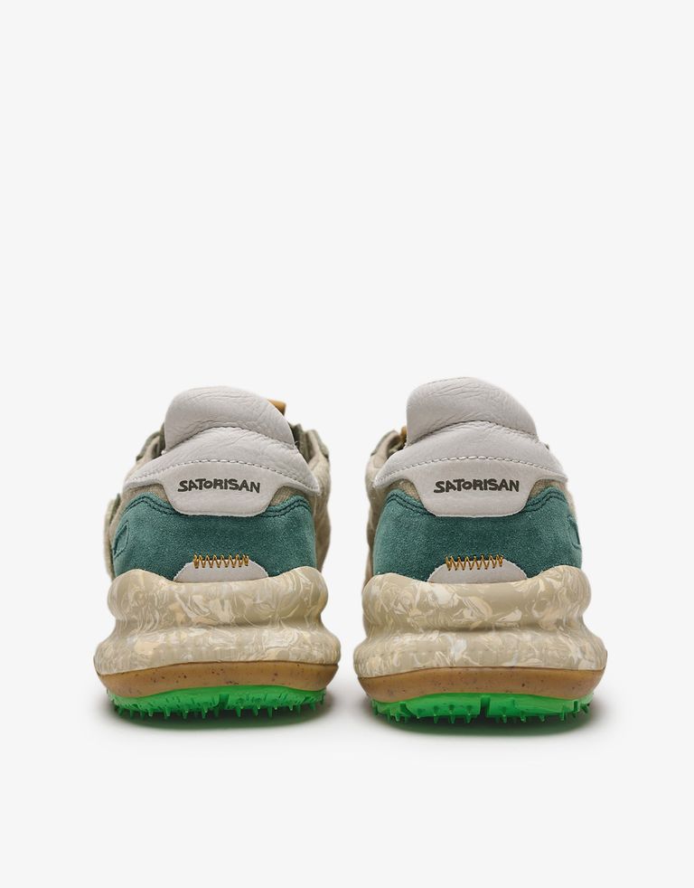 נעלי גברים - Satorisan - סניקרס בד CHACRONA - בז'   ירוק3
