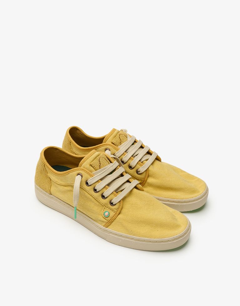 נעלי גברים - Satorisan - סניקרס HEISEI TEXTIL - צהוב2