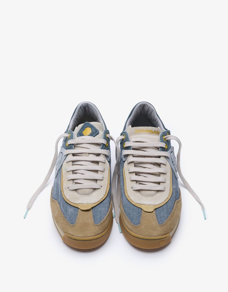 נעלי גברים - Satorisan - סניקרס בד ENSO - כחול4
