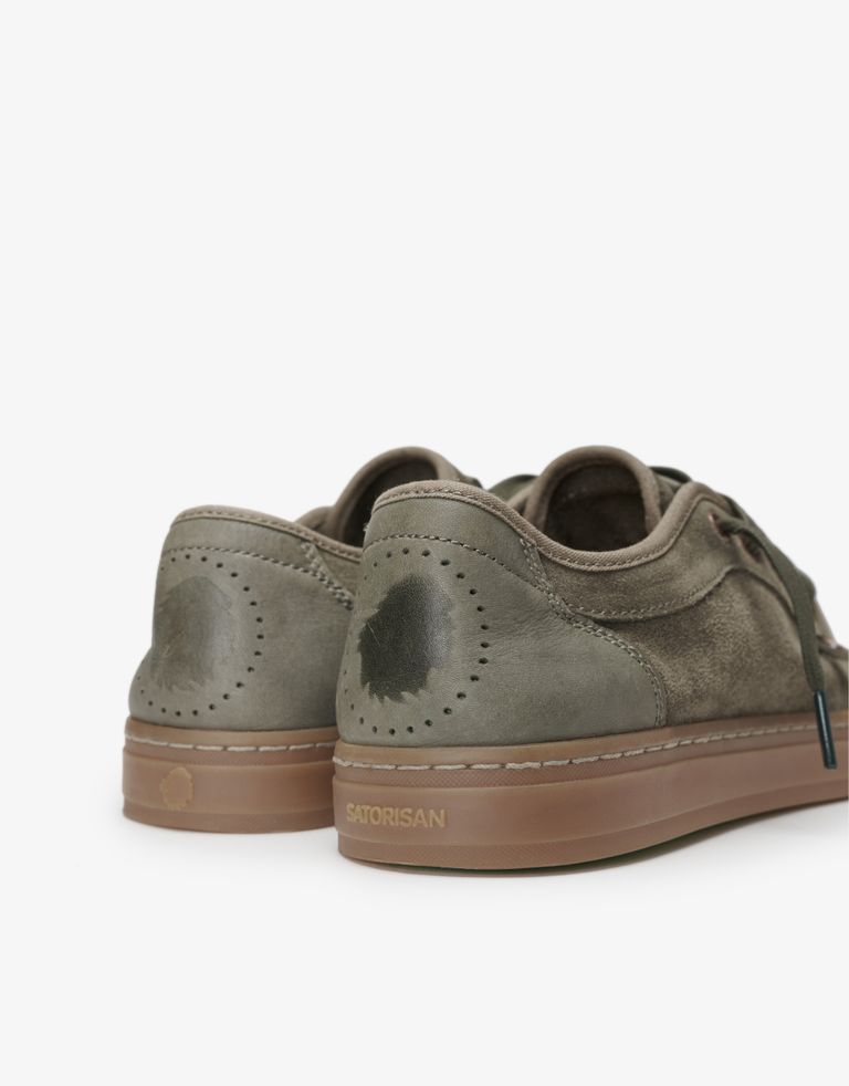 נעלי גברים - Satorisan - סניקרס זמש HEISEI - חאקי3