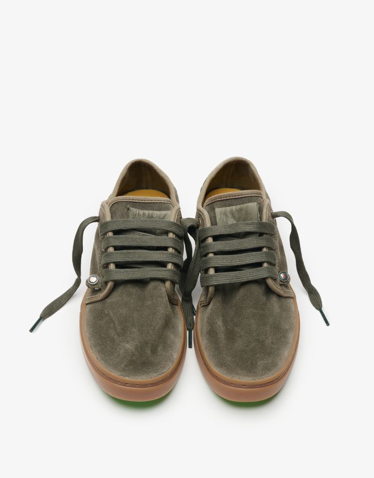 נעלי גברים - Satorisan - סניקרס זמש HEISEI - חאקי4