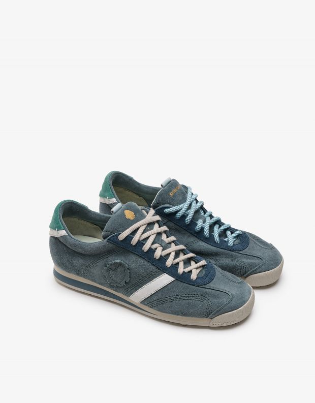 נעלי גברים - Satorisan - סניקרס זמש STARDUST - כחול