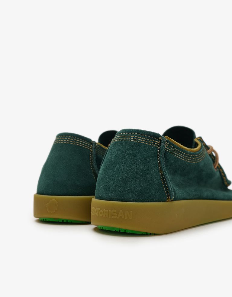 נעלי גברים - Satorisan - מוקסינים מזמש KWAHU - ירוק3