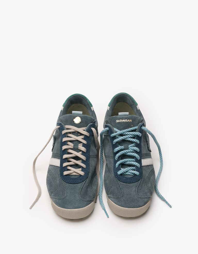 נעלי גברים - Satorisan - סניקרס זמש STARDUST - כחול4