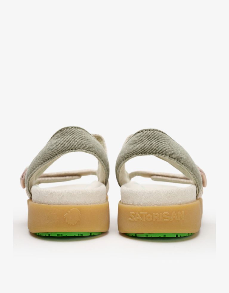 נעלי נשים - Satorisan - סנדלים KONA RAFFIA - ירוק3