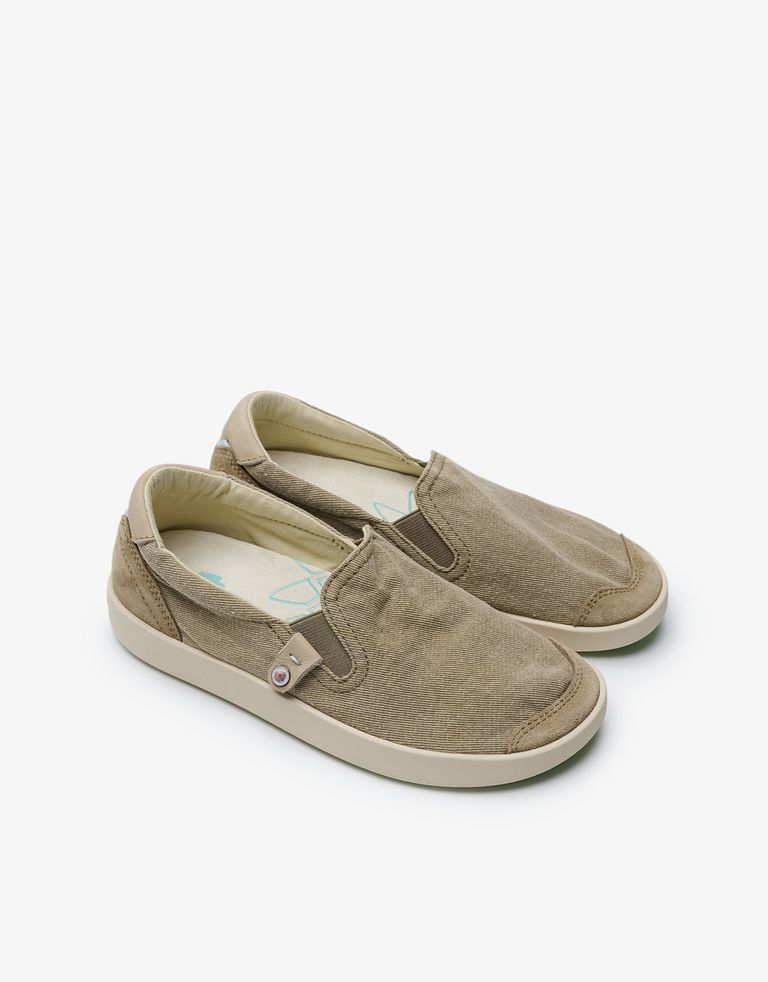 נעלי נשים - Satorisan - סליפ און  KUNG FU - חום2