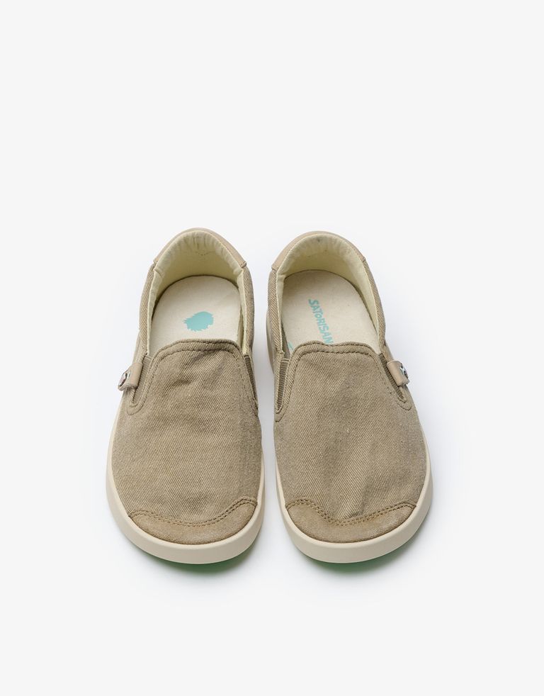 נעלי נשים - Satorisan - סליפ און  KUNG FU - חום4