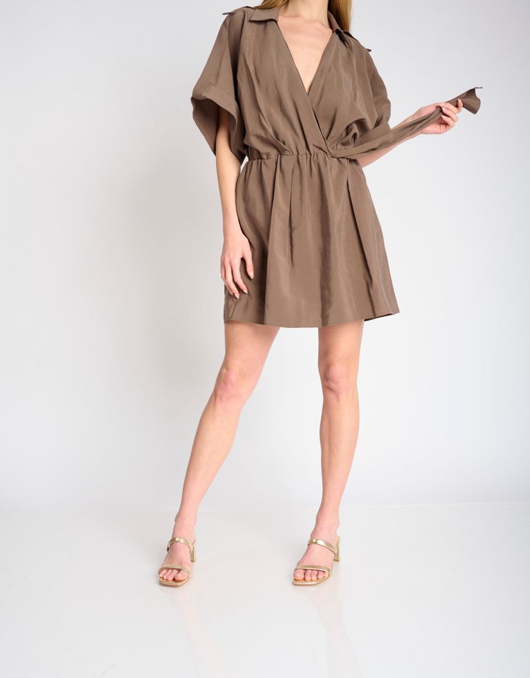 נעלי נשים - Jeffrey Campbell - כפכפי עקב DANAPT - זהב4