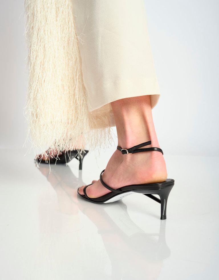 נעלי נשים - Jeffrey Campbell - סנדלי עקב HALCYON - שחור3