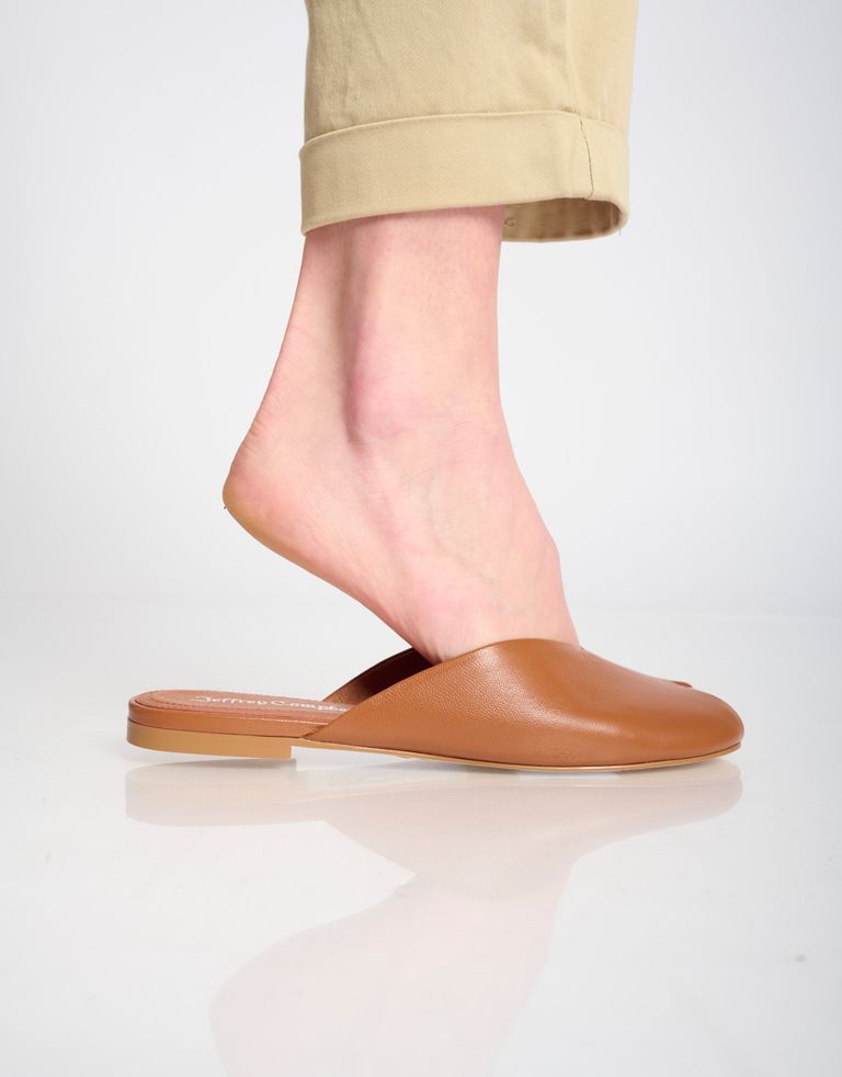 נעלי נשים - Jeffrey Campbell - כפכפכים שטוחים INDWELL - חום בהיר3