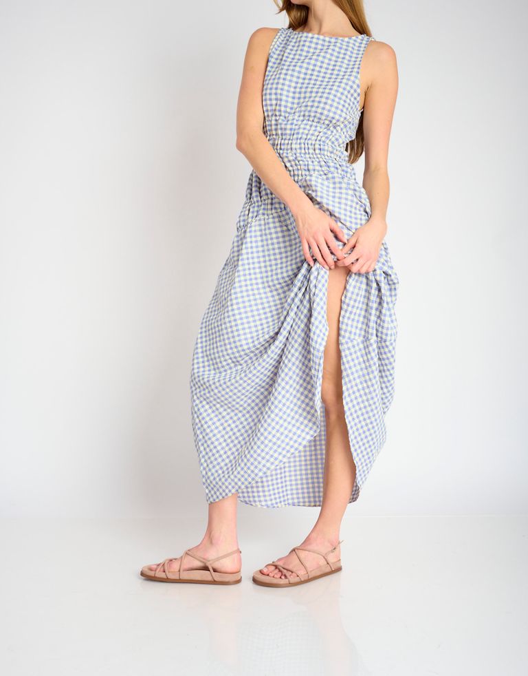 נעלי נשים - Jeffrey Campbell - סנדלי זמש שטוחים LA EMPRE - ניוד2