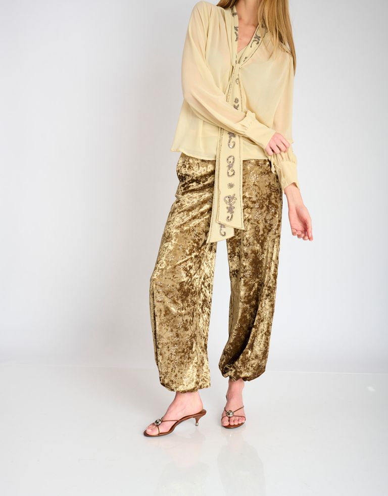 נעלי נשים - Jeffrey Campbell - כפכפי עקב  PRECIOSA - חום3