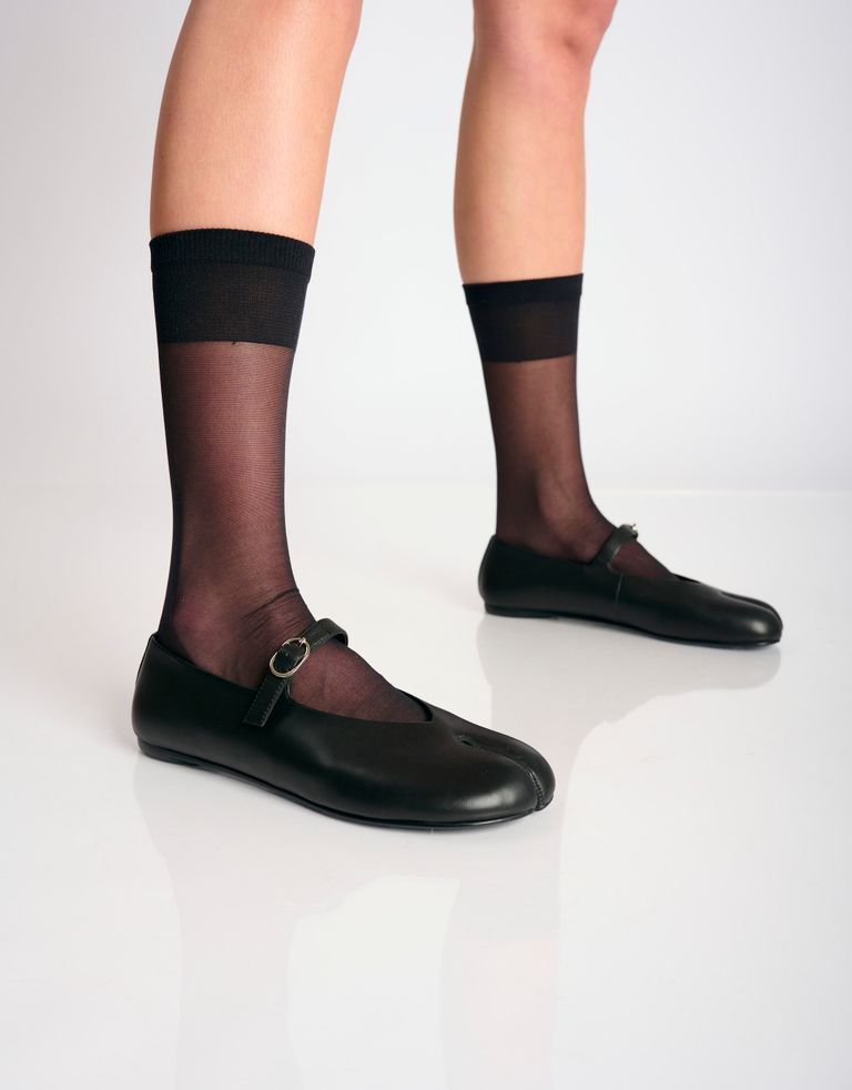 נעלי נשים - Jeffrey Campbell - נעלי בובה שטוחות PREAKNES - שחור4