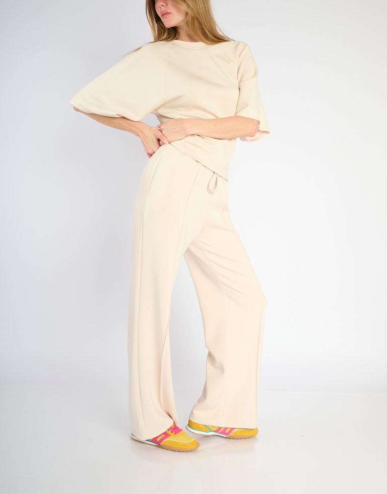 נעלי נשים - BACK 70 - סניקרס בד וזמש PARIS - צהוב3