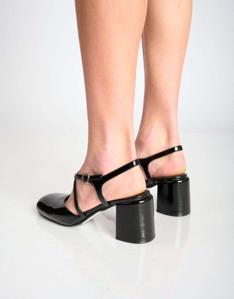 נעלי נשים - Jeffrey Campbell - סנדלי עקב SHOWBIZ - שחור4