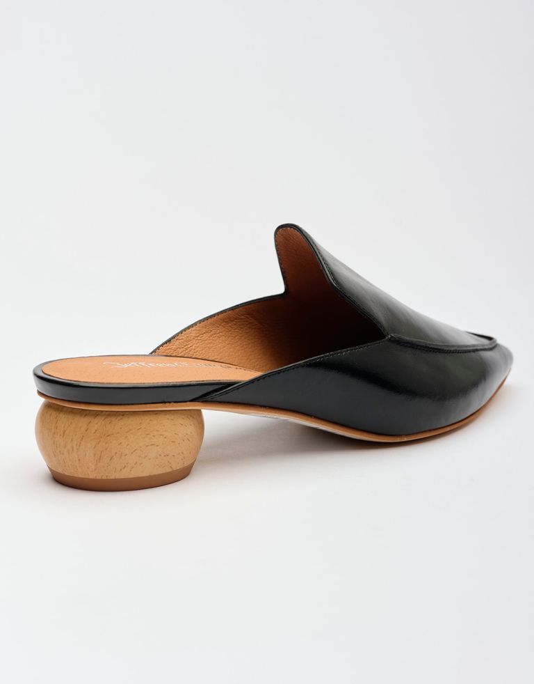 נעלי נשים - Jeffrey Campbell - כפכפי עור VIONIT - שחור3