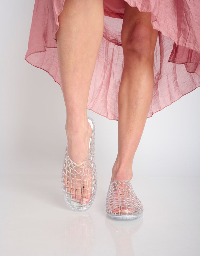 נעלי נשים - Jeffrey Campbell - כפכפי גומי SEA GLASS - שקוף1