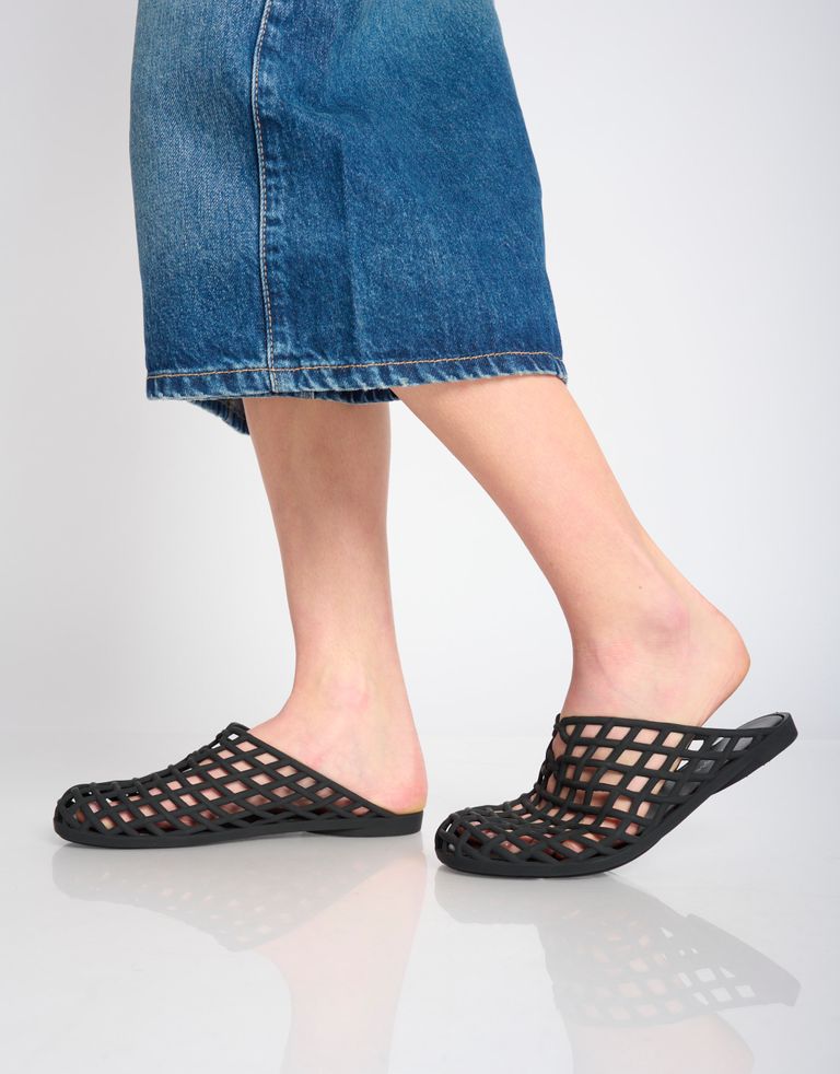 נעלי נשים - Jeffrey Campbell - כפכפי גומי SEA GLASS - שחור1