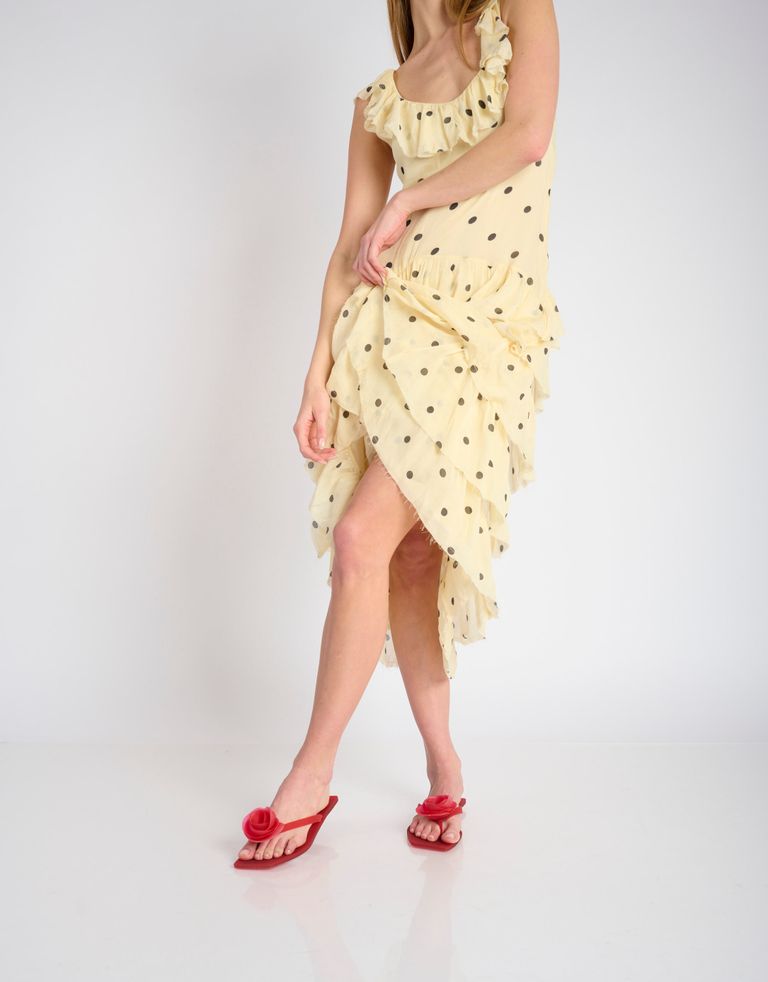 נעלי נשים - Jeffrey Campbell - כפכפי גומי SWEETEN - אדום2