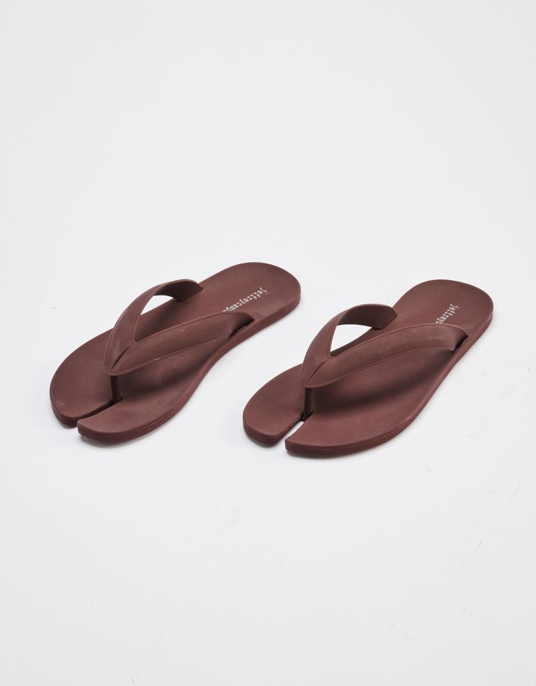 נעלי נשים - Jeffrey Campbell - כפכפי גומי ZORI - חום4