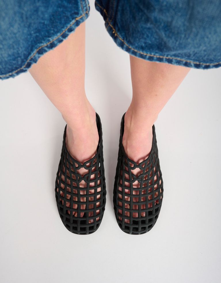 נעלי נשים - Jeffrey Campbell - כפכפי גומי SEA GLASS - שחור3