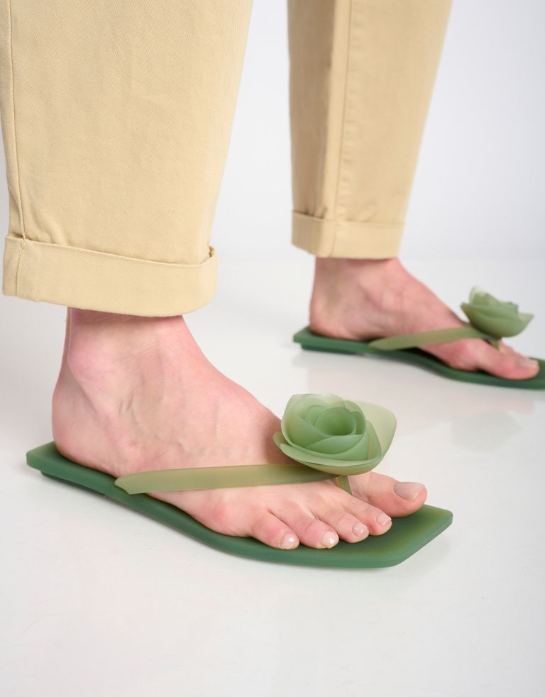 נעלי נשים - Jeffrey Campbell - כפכפי גומי SWEETEN - מנטה4