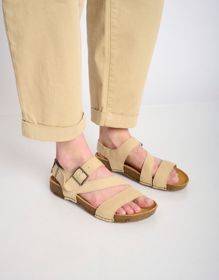 נעלי נשים - Art - סנדלי רצועות I BREATHE - בז'3