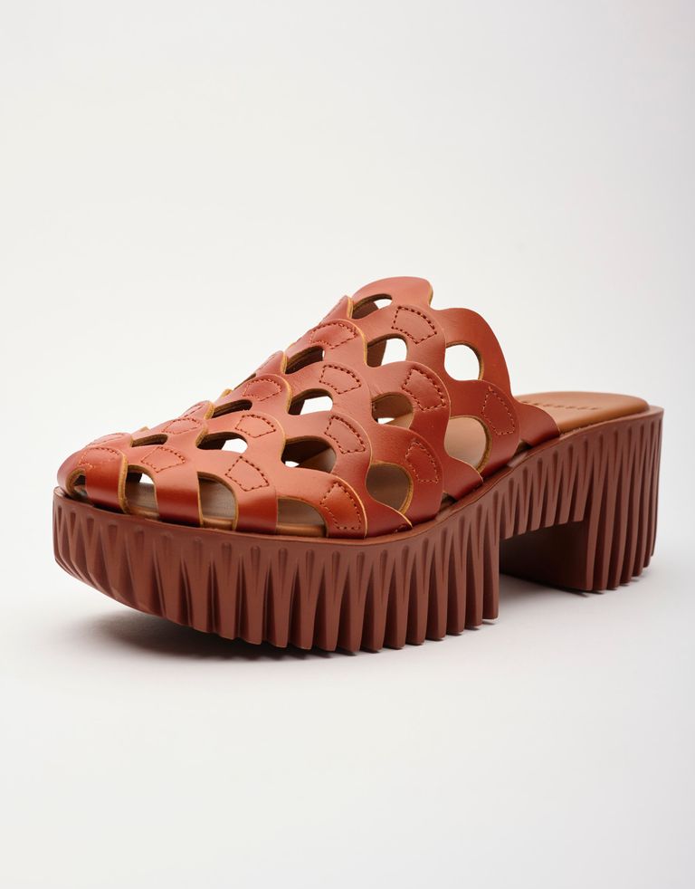 נעלי נשים - 4CCCCEES - כפכפכי  פלרטפורמה PLIA WA - חום1