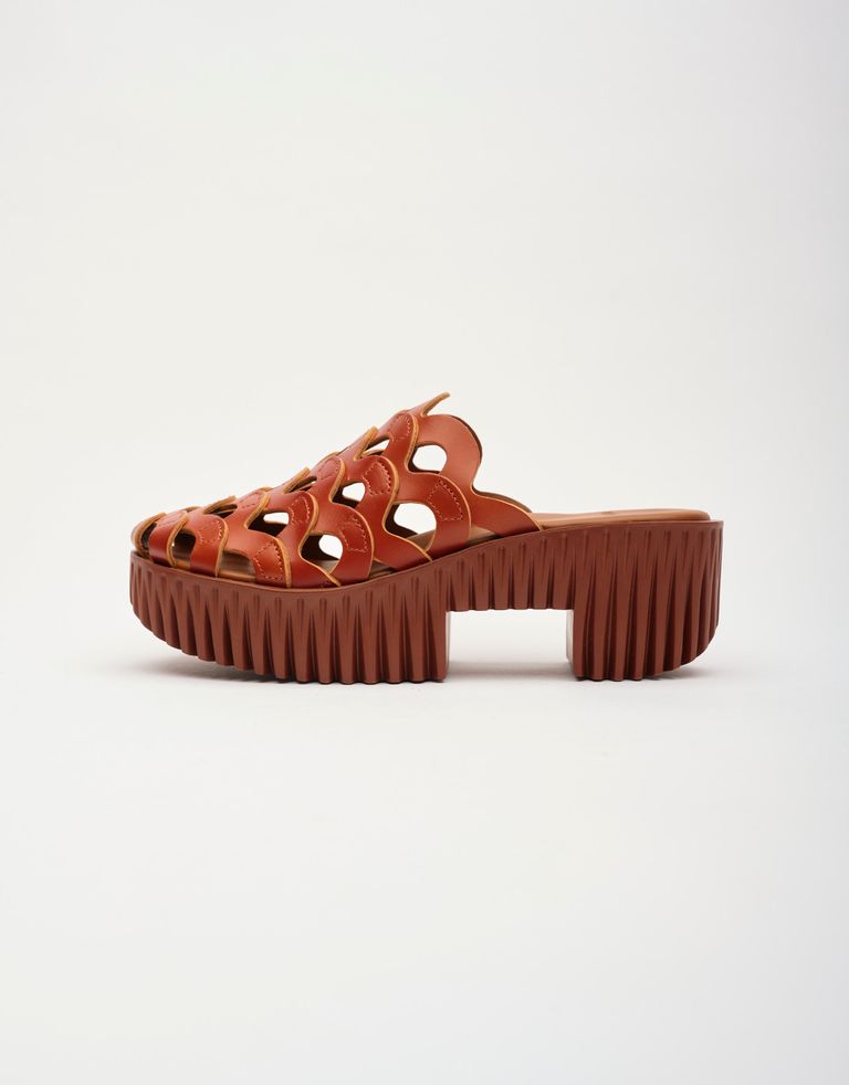 נעלי נשים - 4CCCCEES - כפכפכי  פלרטפורמה PLIA WA - חום3