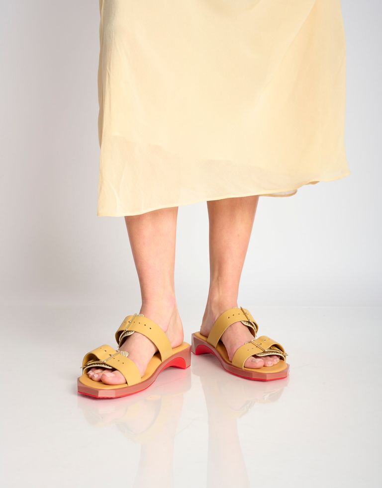 נעלי נשים - 4CCCCEES - כפכפים FOLLIN MONA - בז'3