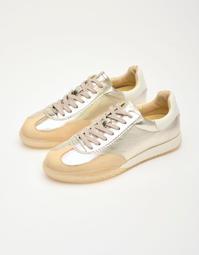 נעלי נשים - 4CCCCEES - סניקרס BUBBLE ORION - פלטינה4