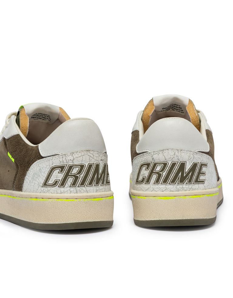 נעלי גברים - Crime London - סניקרס LENNOX - חאקי4