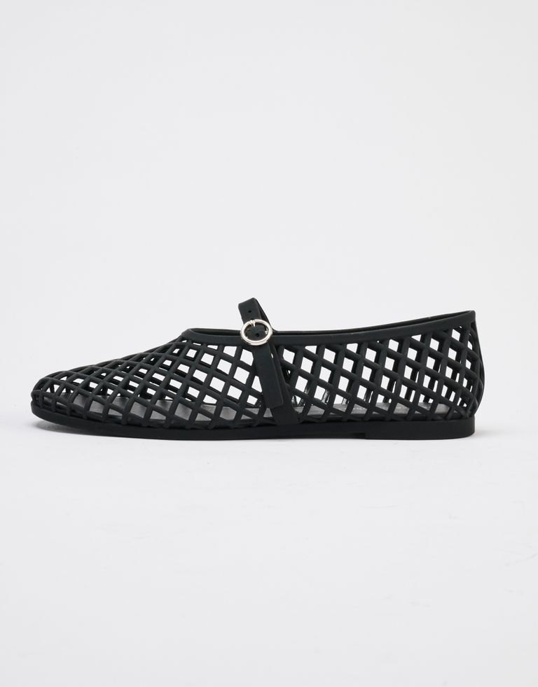 נעלי נשים - Jeffrey Campbell - נעלי גומי SEA FOAM - שחור3