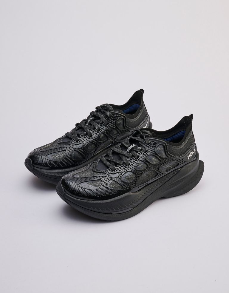 נעלי נשים - Hoka - סניקרס MACH X CAGED - שחור3