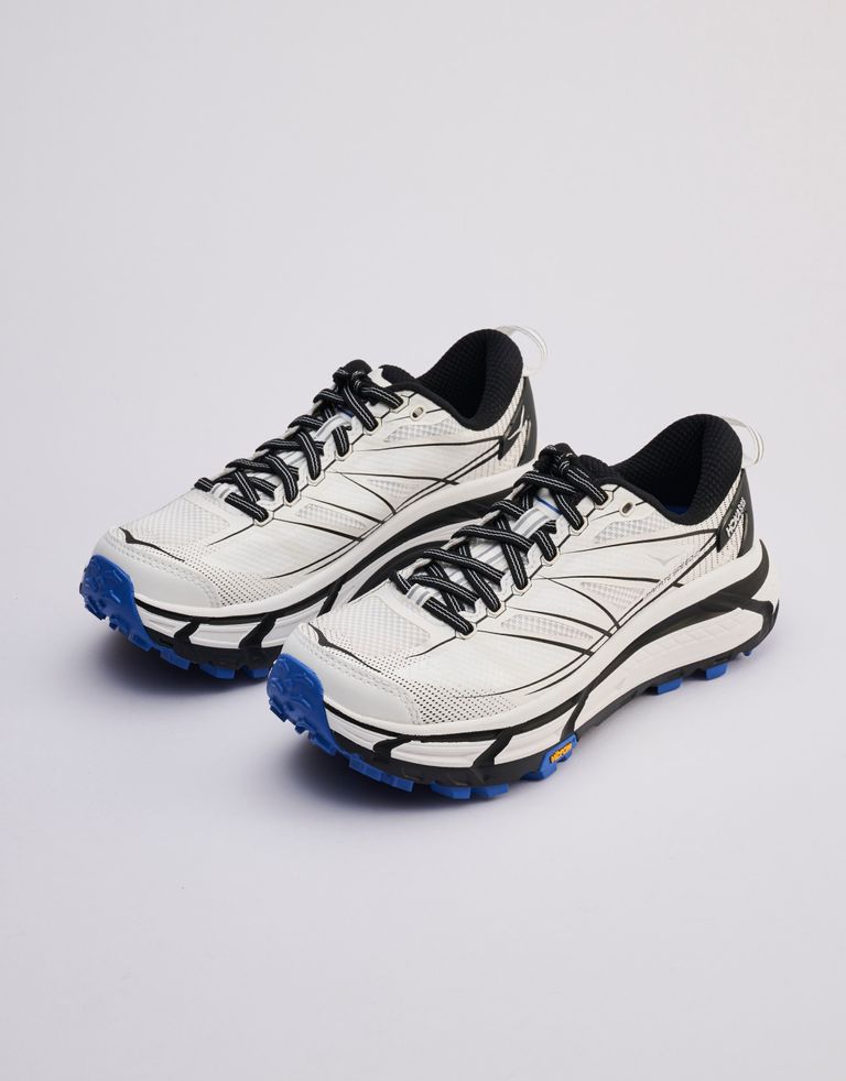 נעלי נשים - Hoka - סניקרס MAFATE SPEED 2 - לבן   שחור2