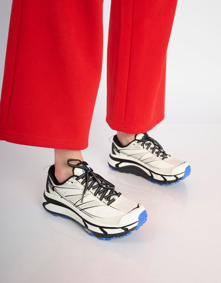 נעלי נשים - Hoka - סניקרס MAFATE SPEED 2 - לבן   שחור3