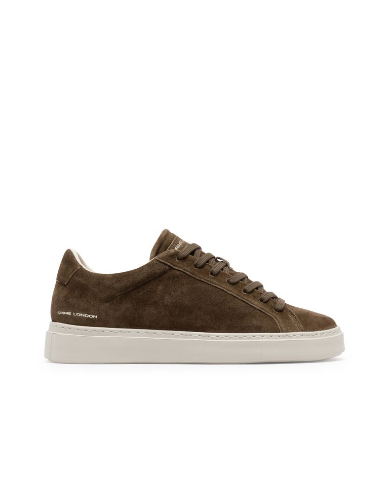 נעלי גברים - Crime London - סניקרס KIANU - חום2