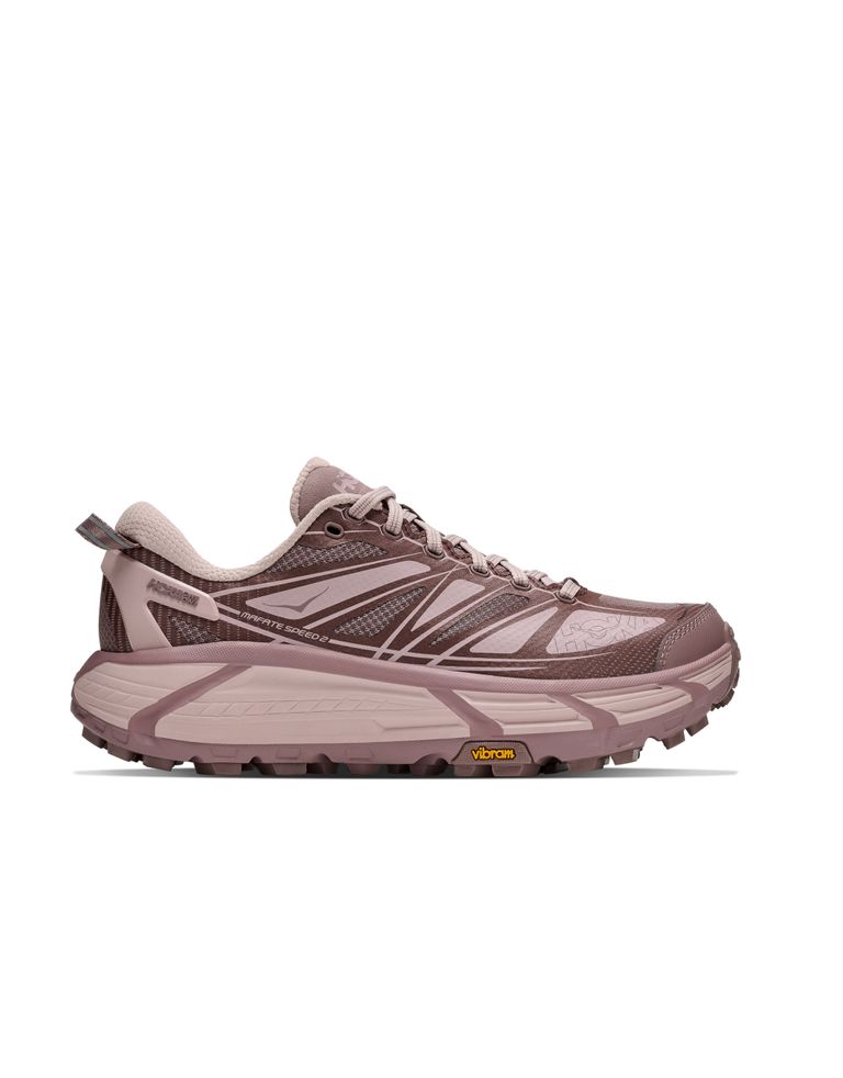 נעלי נשים - Hoka - סניקרס MAFATE SPEED 2 - ורוד2
